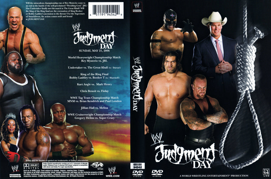 judgment day 2006 DVDs & Videos Pwcatalog