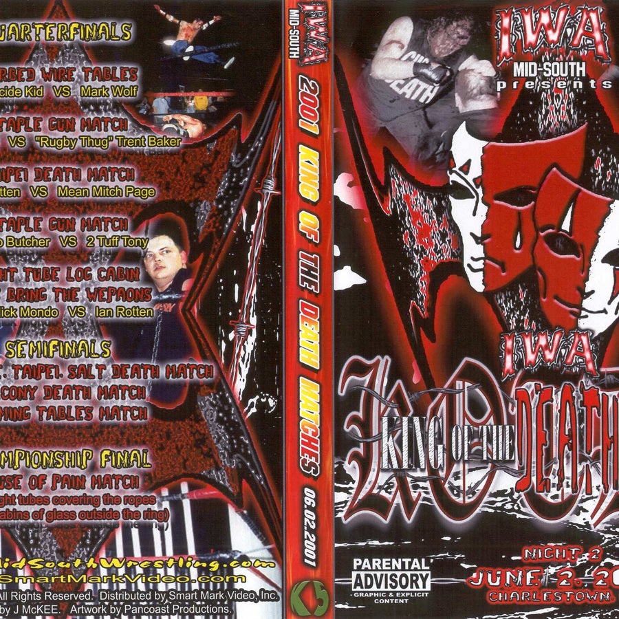 king of the deathmatches 2001 night 2 DVDs & Videos Pwcatalog