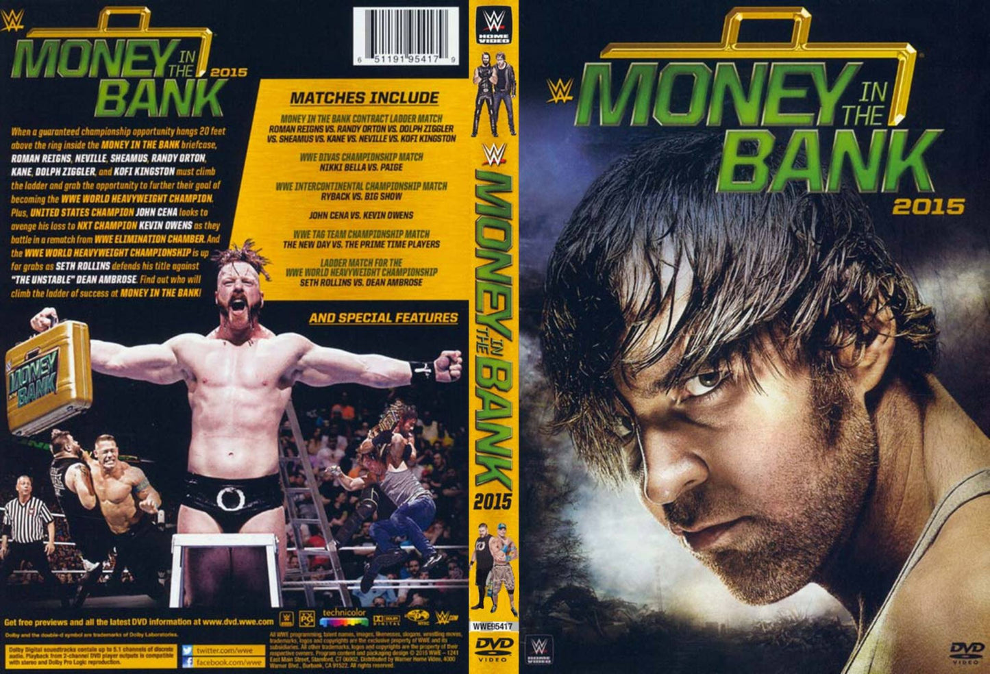 money in the bank 2015 DVDs & Videos Pwcatalog
