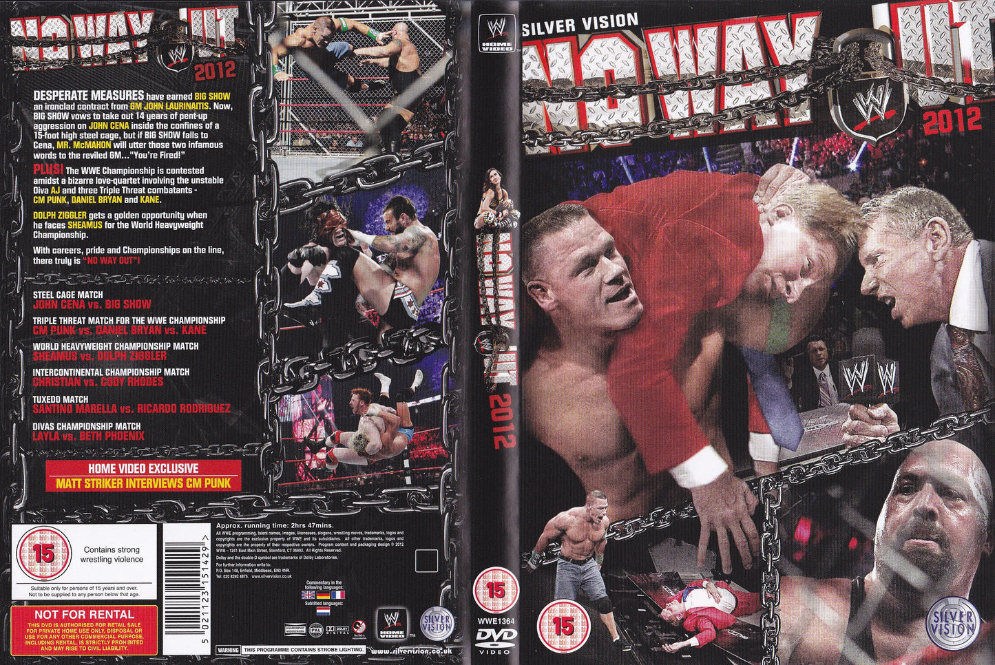 no way out 2012 DVDs & Videos Pwcatalog