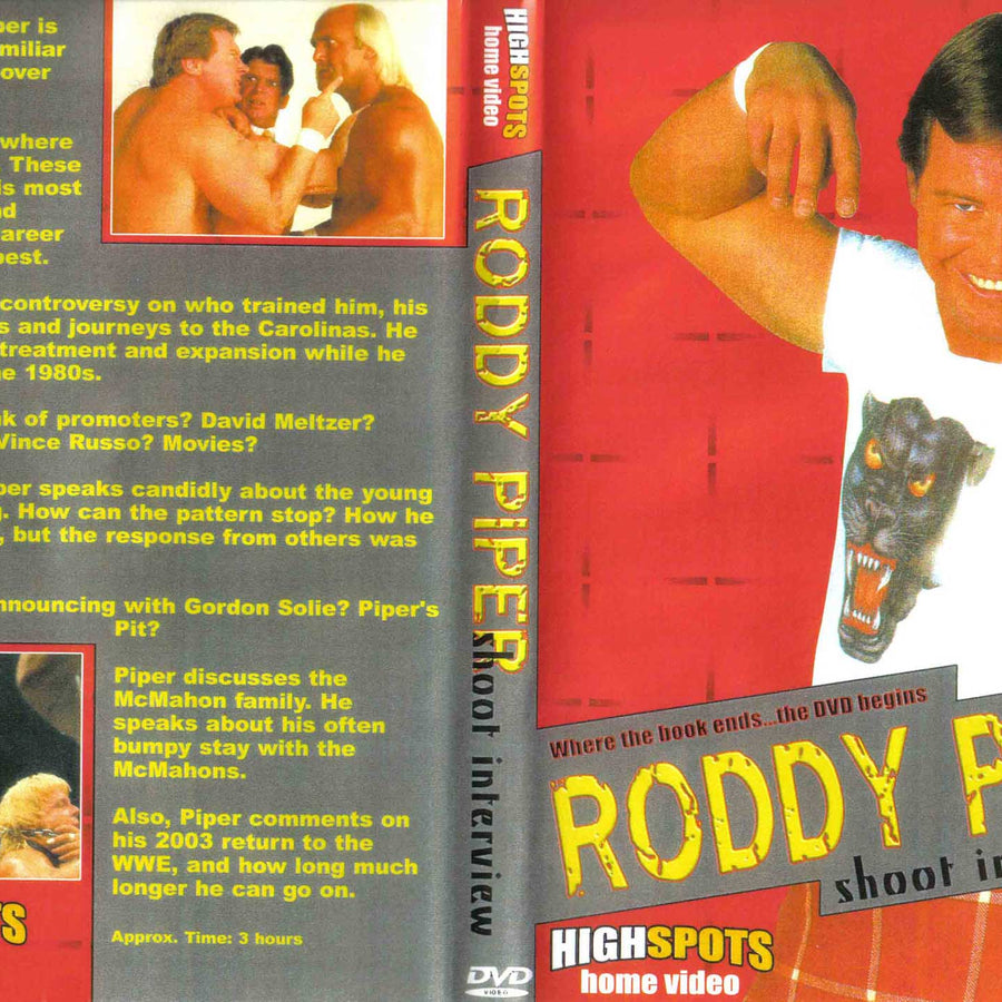 roddy piper shoot interview DVDs & Videos Pwcatalog