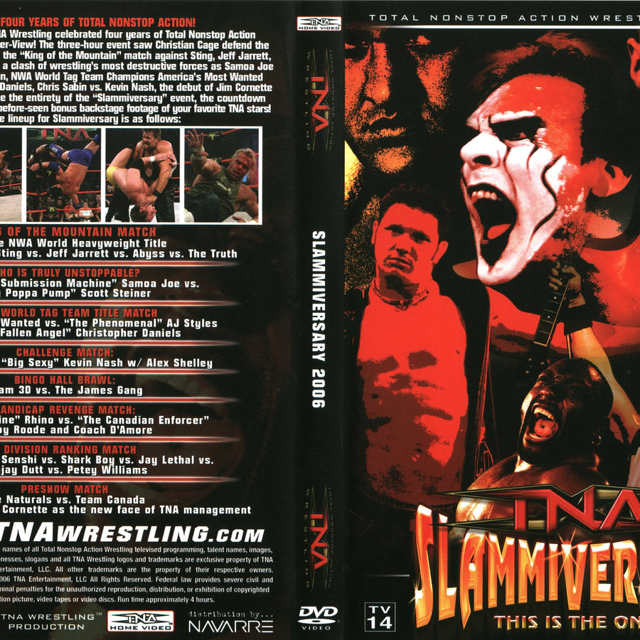 slammiversary 2006 DVDs & Videos Pwcatalog