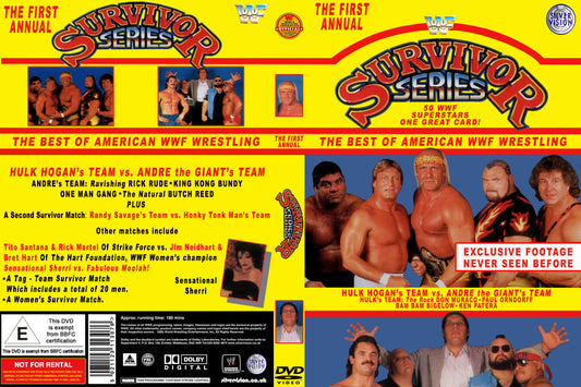 Survivor Series 1987 DVDs & Videos Pwcatalog
