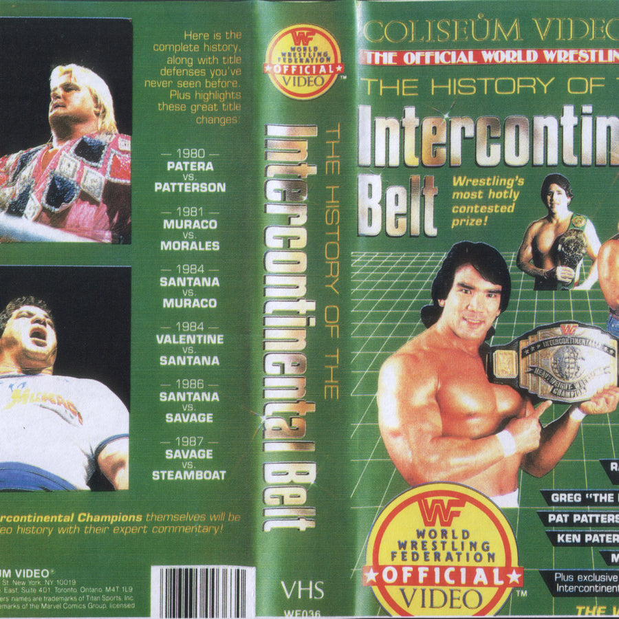 the history of the intercontinental belt PW Catalog