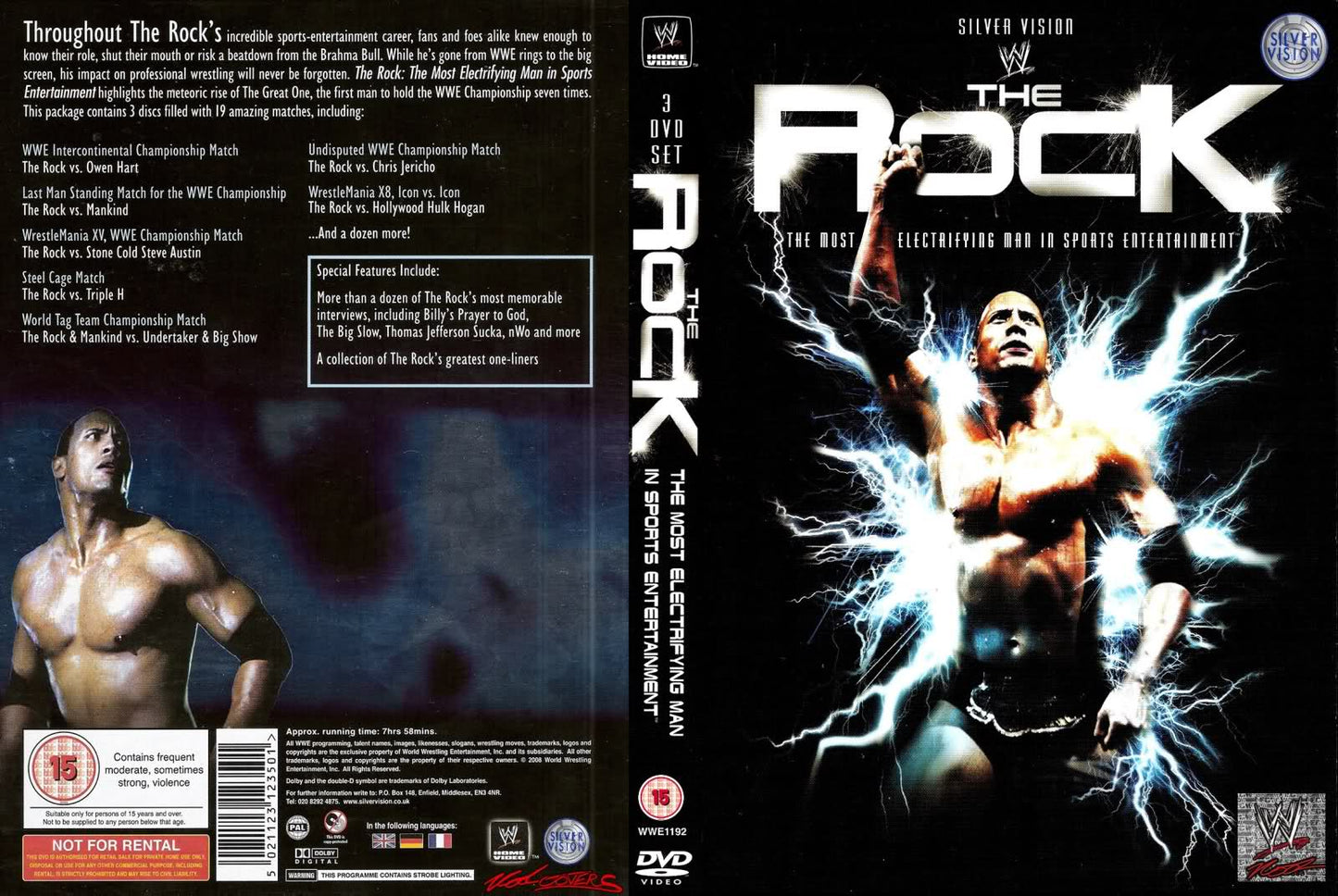 the rock the most electrifying man in sports entertainment DVDs & Videos Pwcatalog