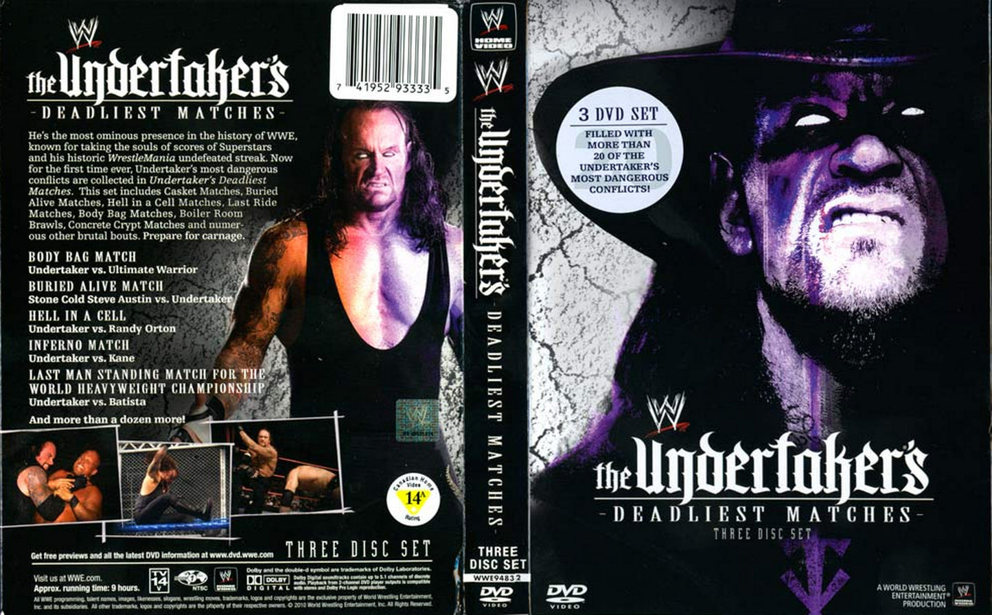 the undertakers deadliest matches DVDs & Videos Pwcatalog