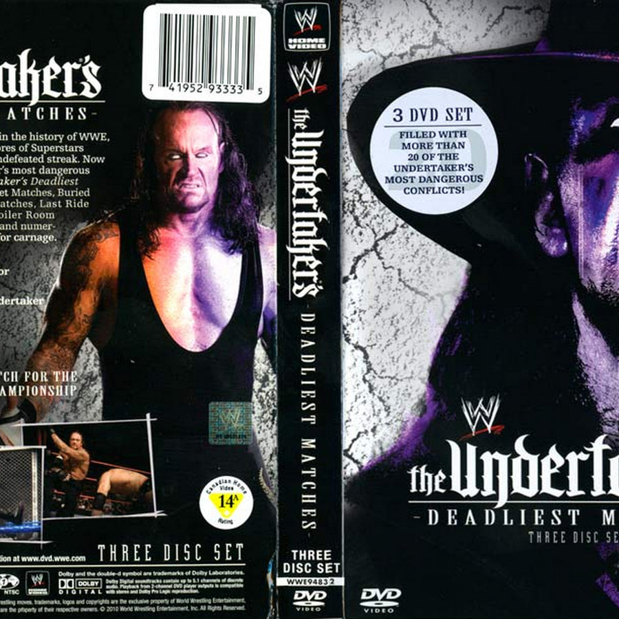 the undertakers deadliest matches DVDs & Videos Pwcatalog