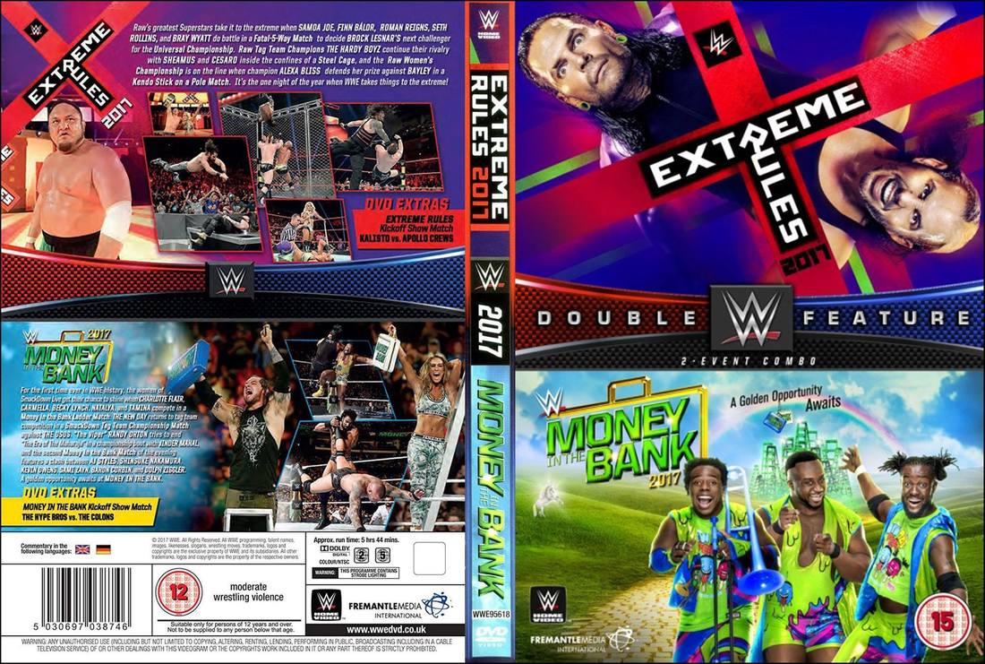 wwe extreme rules money in the bank 2017 DVDs & Videos Pwcatalog