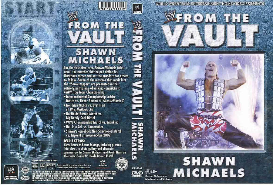 wwe from the vault shawn michaels DVDs & Videos Pwcatalog