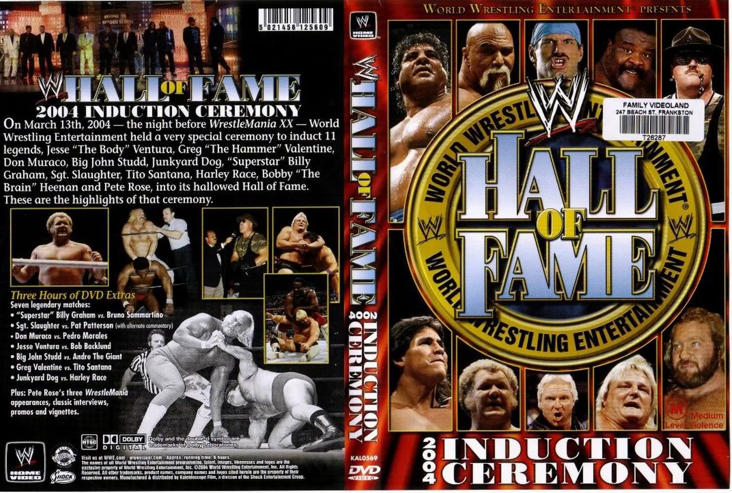 wwe hall of fame 2004 induction ceremony DVDs & Videos Pwcatalog