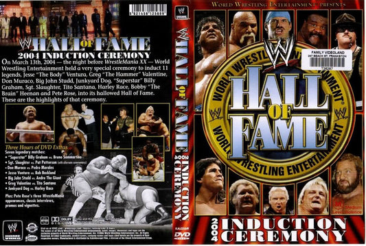 wwe hall of fame 2004 induction ceremony DVDs & Videos Pwcatalog