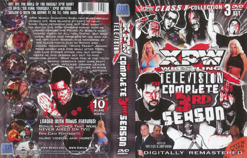 xpw - the complete 3rd season DVDs & Videos Pwcatalog