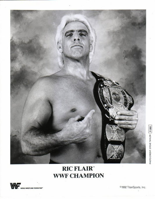 1992 WWF CHAMPION Ric Flair P060 (RARE) b/w