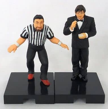 NJPW Yujin Fighting Box Collection 2 Tiger Hattori & Ring Announcer Action & Toy Figures PWcatalog