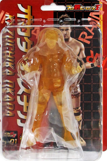 NJPW Toki-Meki Purokau Heroes Kazuchika Okada [Clear Yellow Edition] Action & Toy Figures PWcatalog