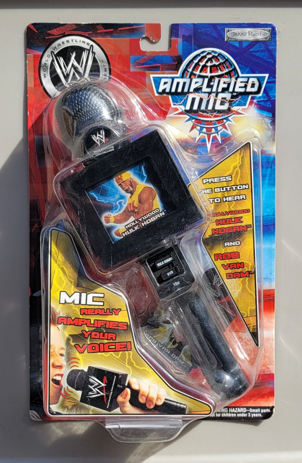 Wcw Microphone WWF Microphone Hulk Hogan – PW Catalog