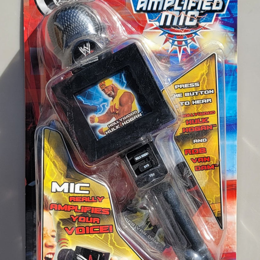 WWF Microphone Hulk Hogan PWcatalog