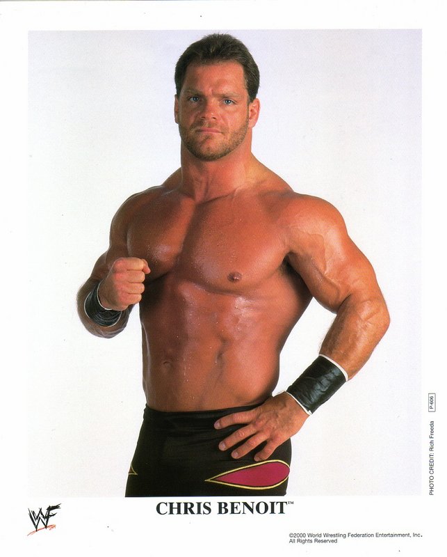 2000 Chris Benoit P606 (debut promo) color 