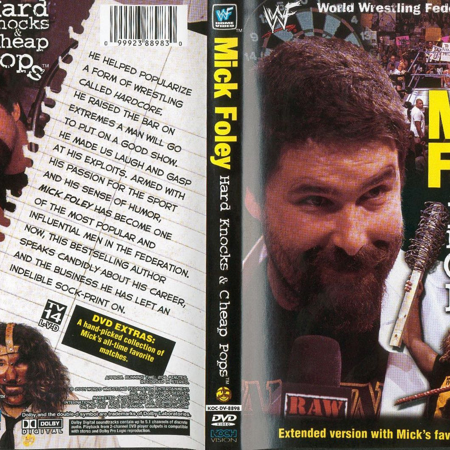 mick foley hard knocks cheap pops DVDs & Videos Pwcatalog