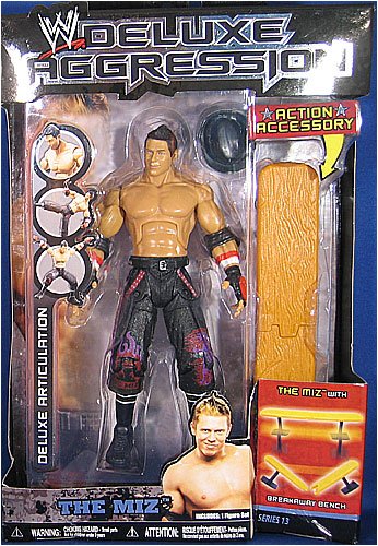 WWE Jakks Pacific Deluxe Aggression 13 The Miz