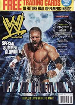 WWE Magazine August 2010 7-eleven Exclusive hologram issue