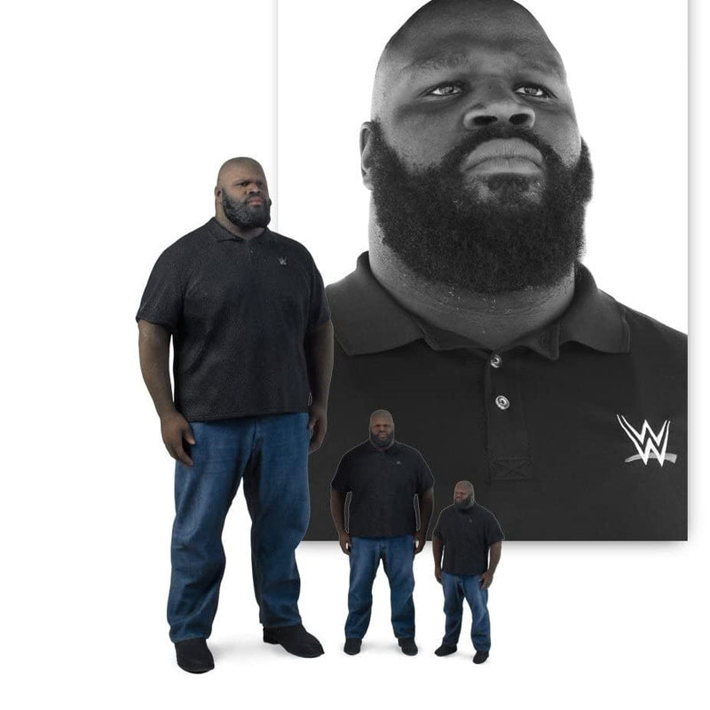 WWE Staramba 3D Printed Statues Mark Henry