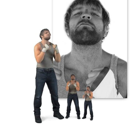 WWE Staramba 3D Printed Statues Dean Ambrose