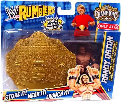 WWE Mattel Rumblers 2 Randy Orton [With World Heavyweight Championship Playcase, Exclusive]