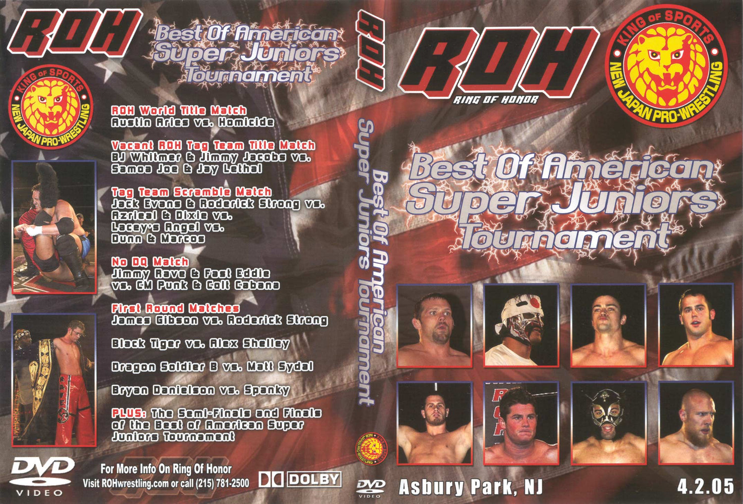best of american super juniors tournament DVDs & Videos Pwcatalog