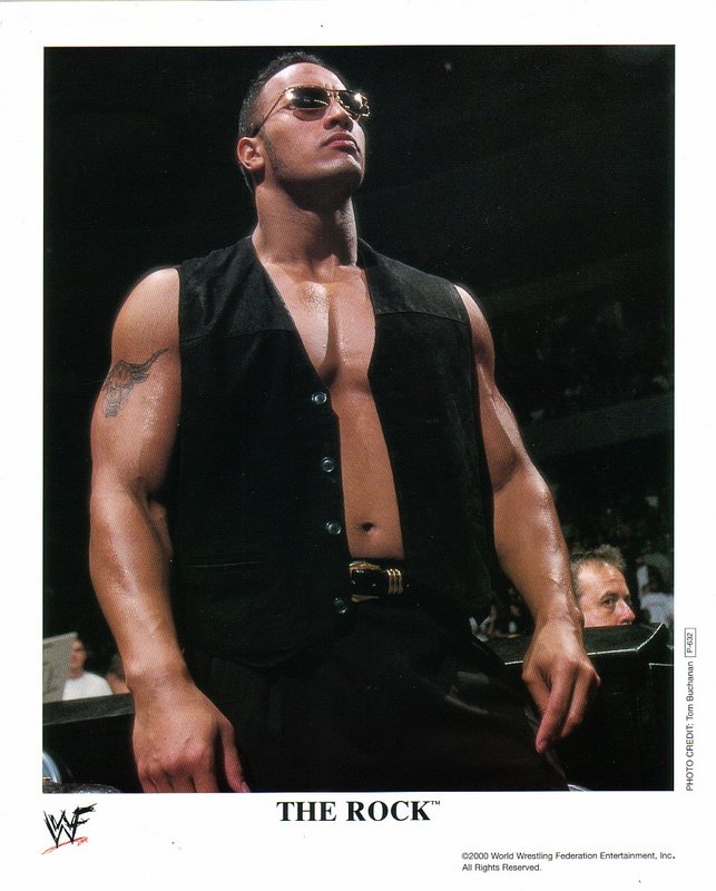 2000 The Rock P632 color PW Catalog