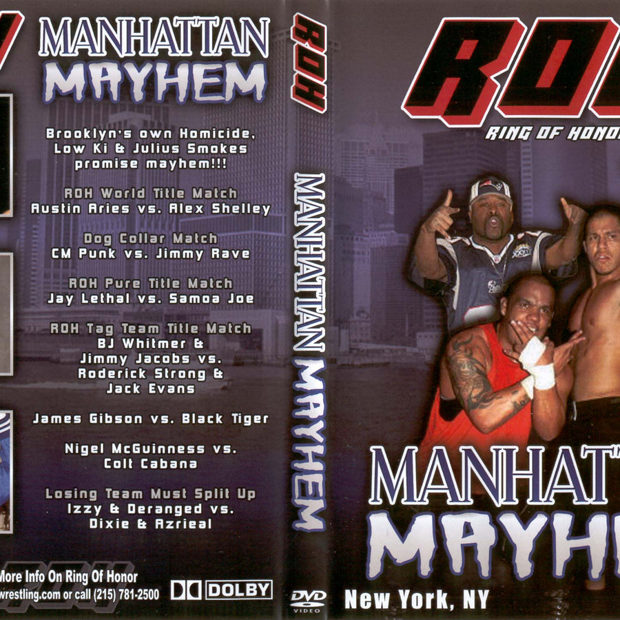 manhattan mayhem DVDs & Videos Pwcatalog