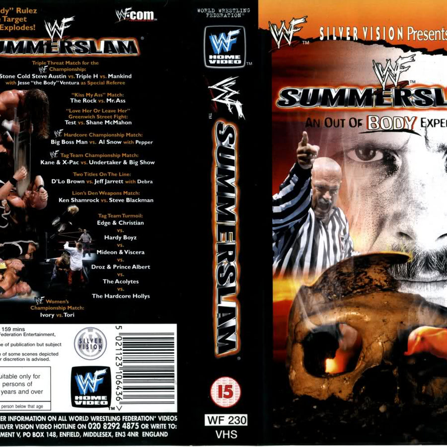 summerslam 1999 PW Catalog