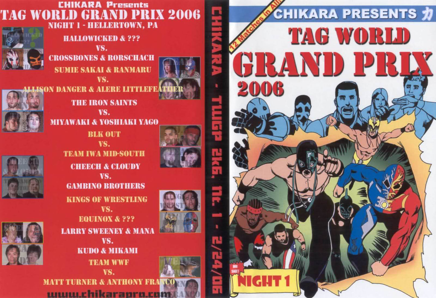 tag world grand prix 2006 night 1 DVDs & Videos Pwcatalog