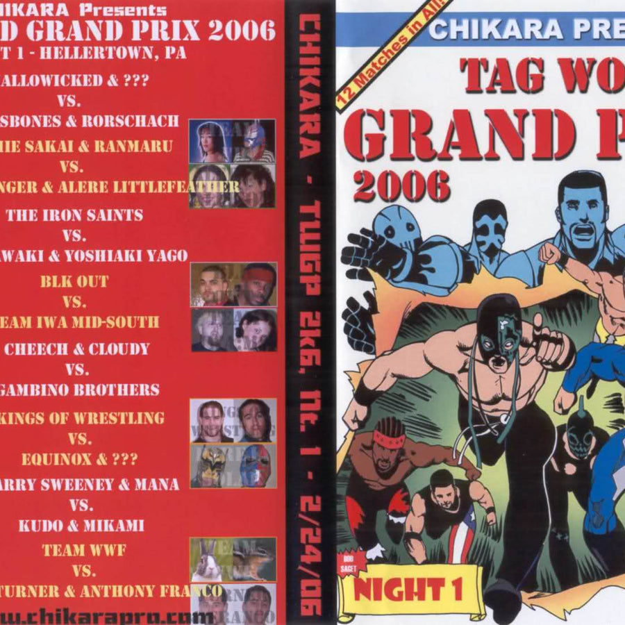 tag world grand prix 2006 night 1 DVDs & Videos Pwcatalog