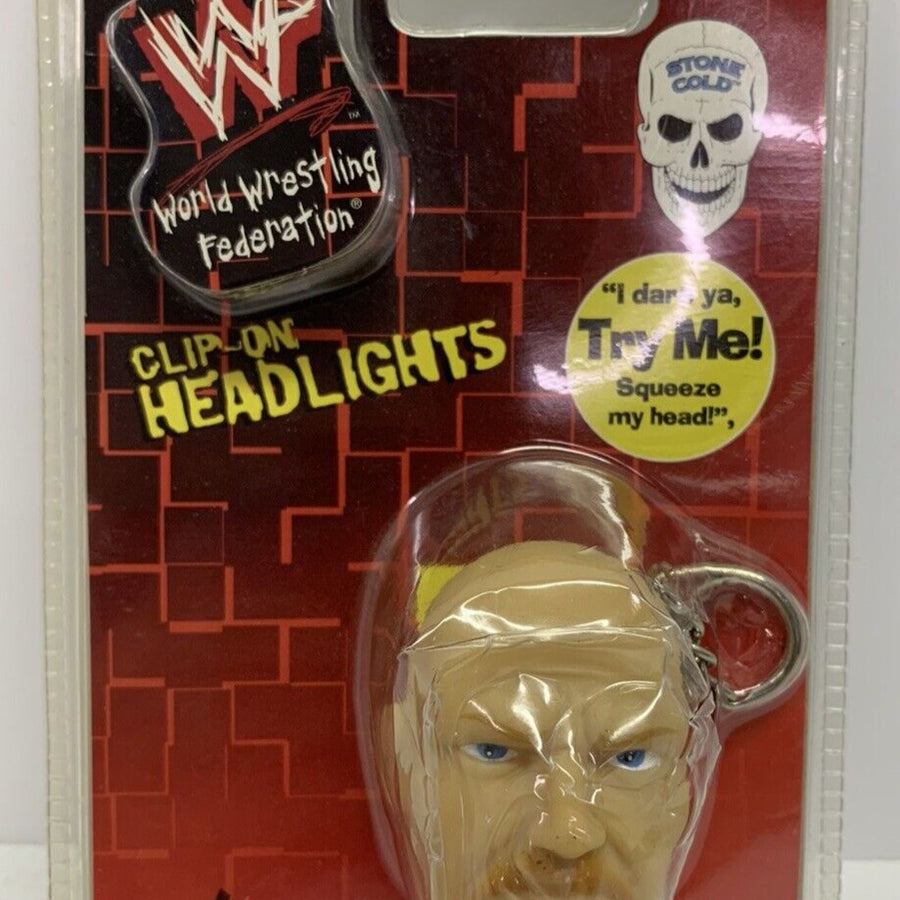 WWF Steve Austin Clip-On Headlights MGA Entertainmen PWcatalog