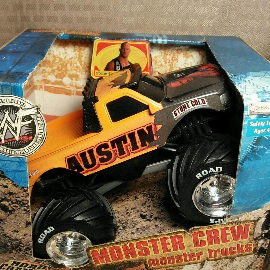 WWF Road Champs monster truck Steve Austin PWcatalog