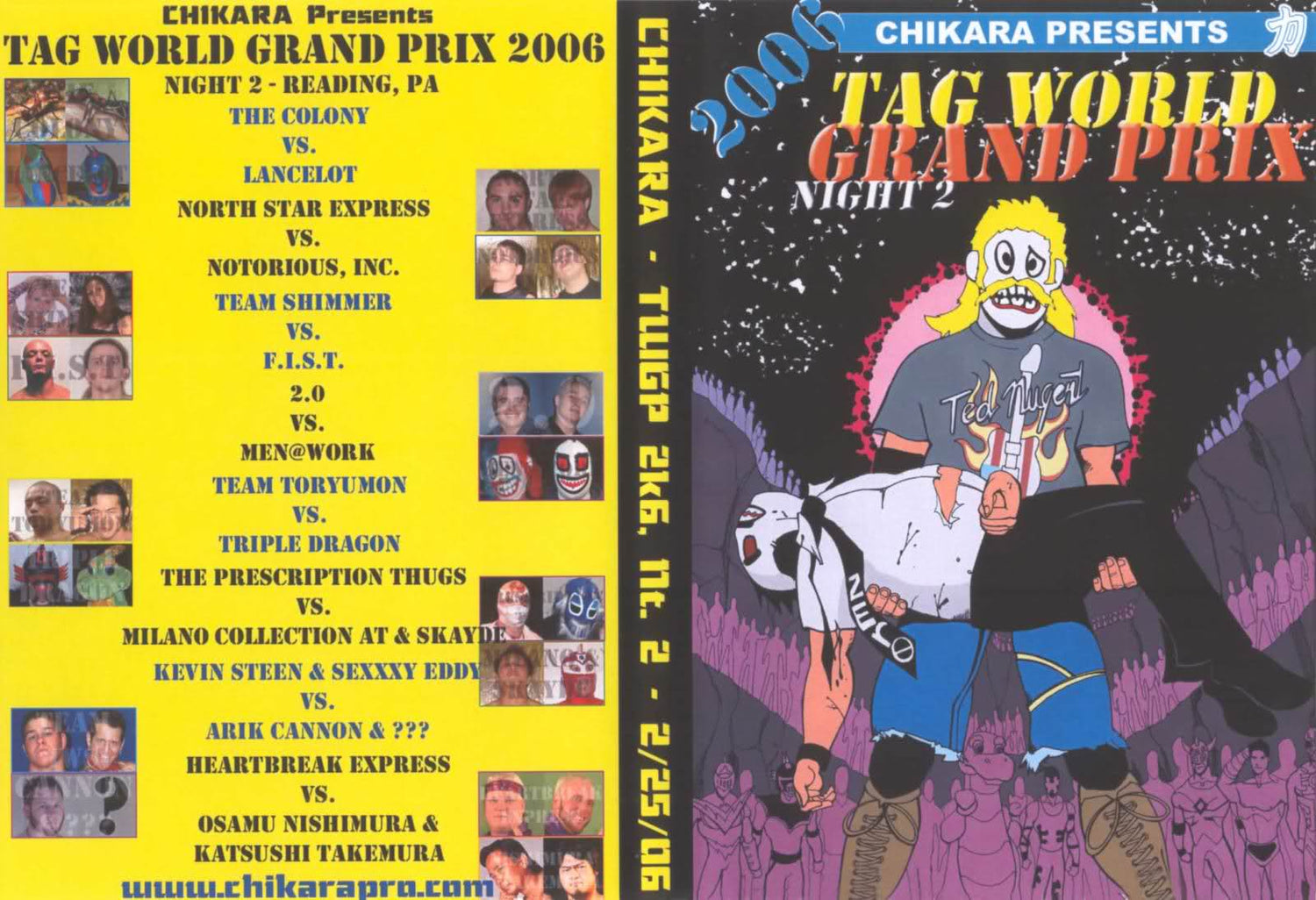 tag world grand prix 2006 night 2 DVDs & Videos Pwcatalog