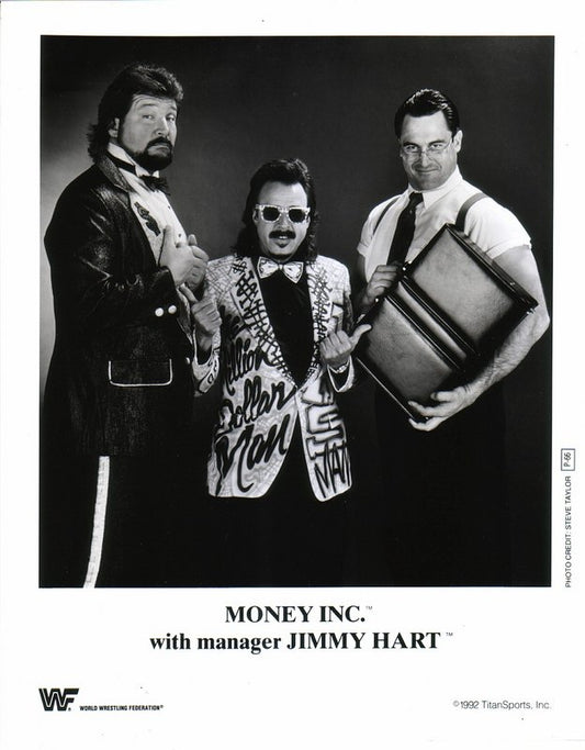1992 Money Inc. w/Jimmy Hart P66 b/w 