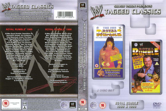 royal rumble 1989 1990 DVDs & Videos Silver vision exclusive