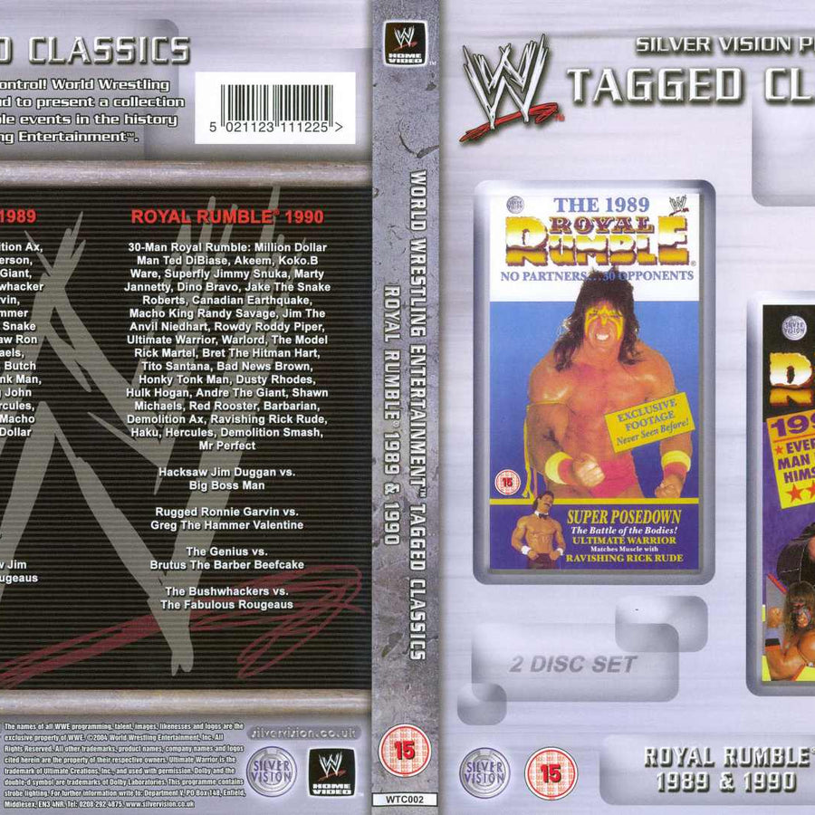 royal rumble 1989 1990 DVDs & Videos Silver vision exclusive
