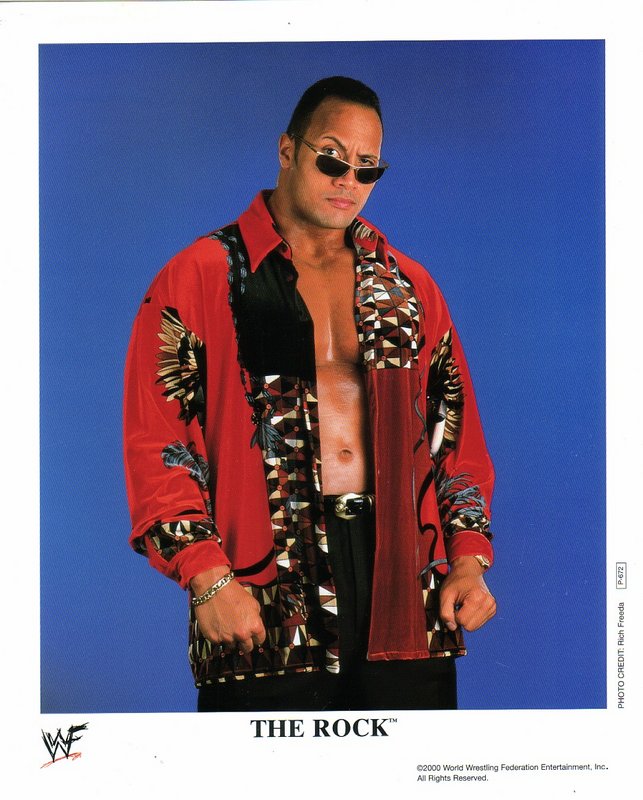 2000 The Rock P672 color PW Catalog
