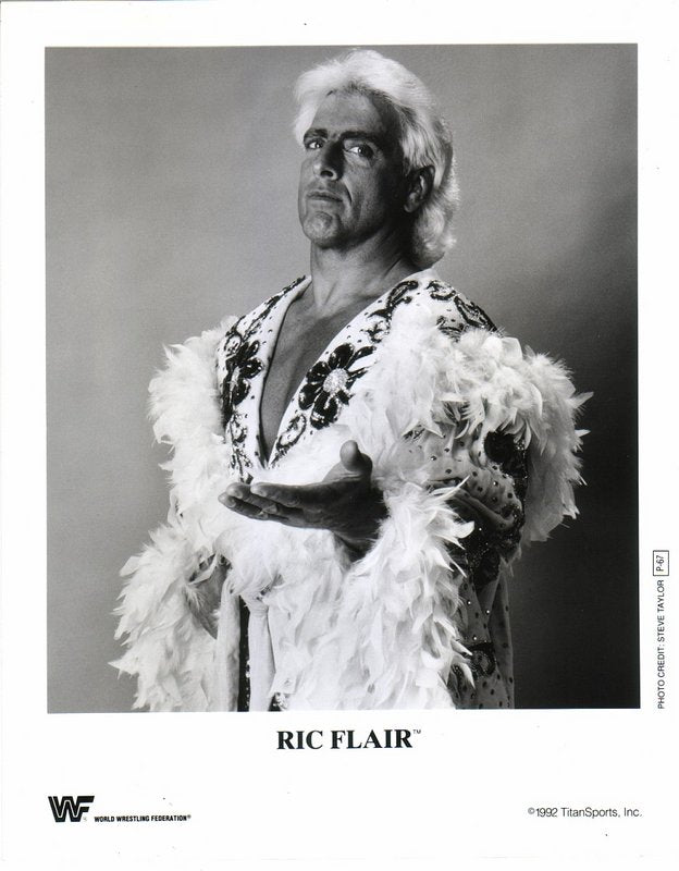 1992 Ric Flair P67 b/w