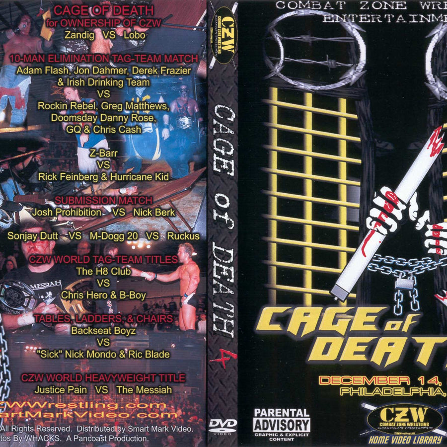 cage of death 4 DVDs & Videos Pwcatalog