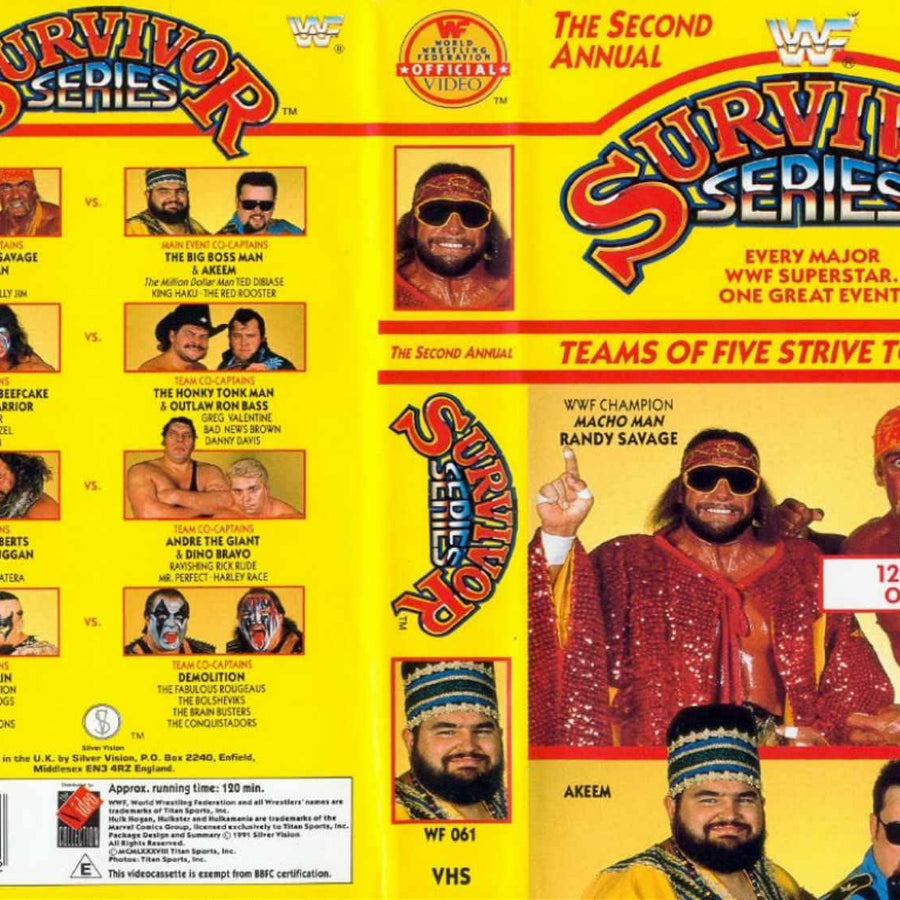 survivor series 1988 PW Catalog