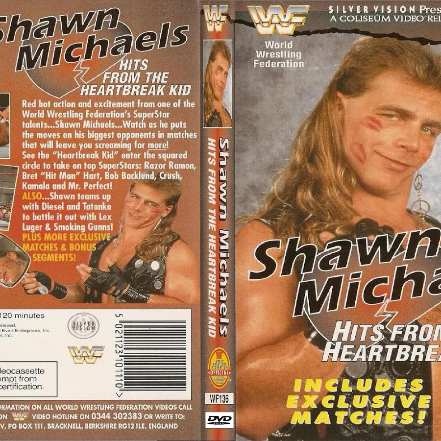 shawn michaels hits from the heartbreak kid DVDs & Videos Pwcatalog