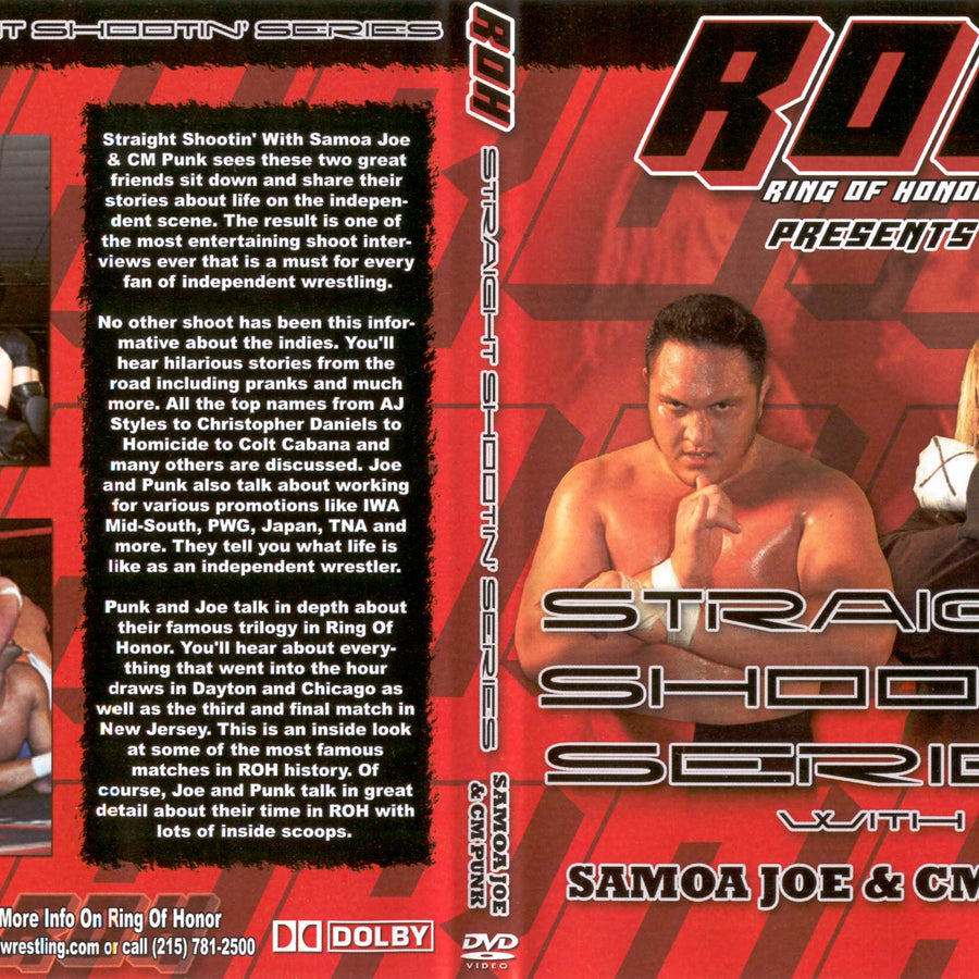 straight shootin series with samoa joe cm punk DVDs & Videos Pwcatalog