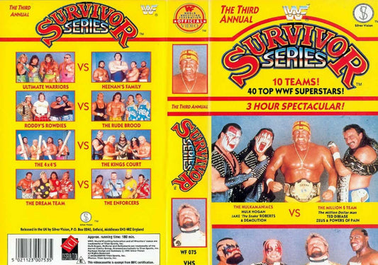 survivor series 1989 PW Catalog