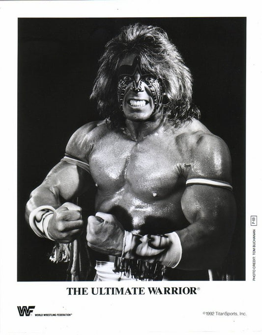 1992 Ultimate Warrior P69b b/w
