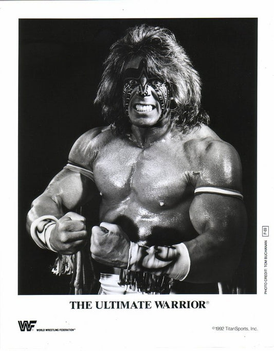 1992 Ultimate Warrior P69b b/w 