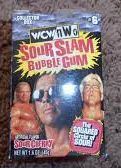 WCW SOUR-SLAM  #6 Bret Hart, Lex Luger & Ric Flair 1999 Amurol Bubble Gum